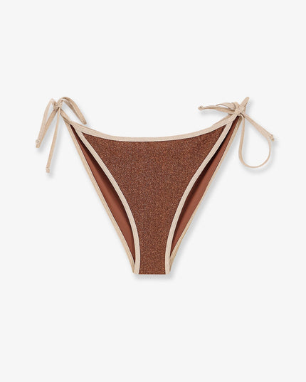 Virgo String Bikini Slip with lurex effect