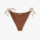 Virgo String Bikini Slip with lurex effect