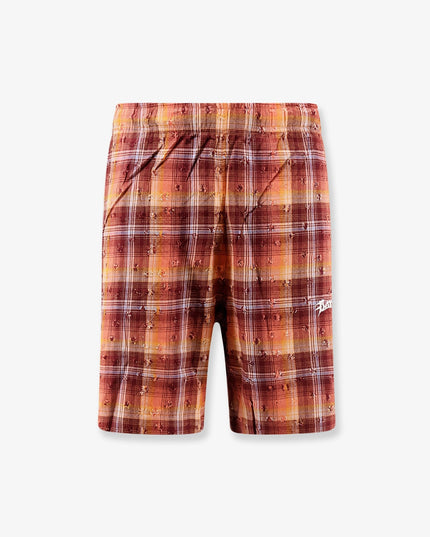 Viscose and cotton blend bermuda shorts