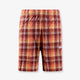 Viscose and cotton blend bermuda shorts