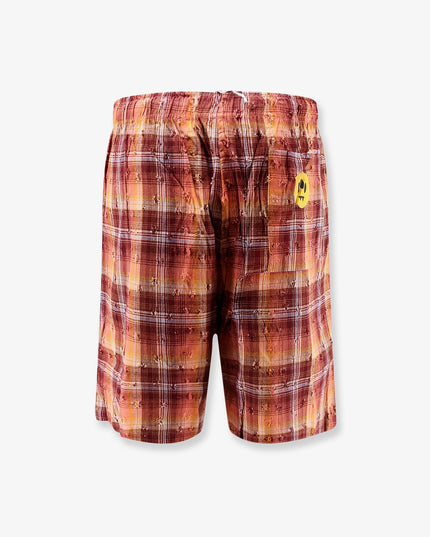 Viscose and cotton blend bermuda shorts