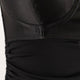 Viscose blend dress with bra detail