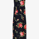 Viscose dress with iconic print