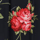 Viscose dress with iconic print