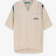 Viscose shirt with front logo print