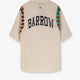 Viscose shirt with front logo print