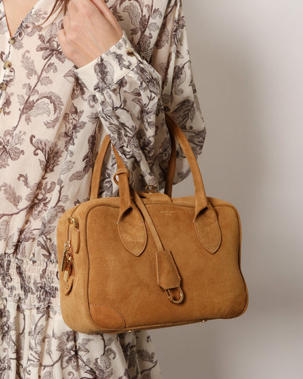 Vita Bag suede crossbody bag