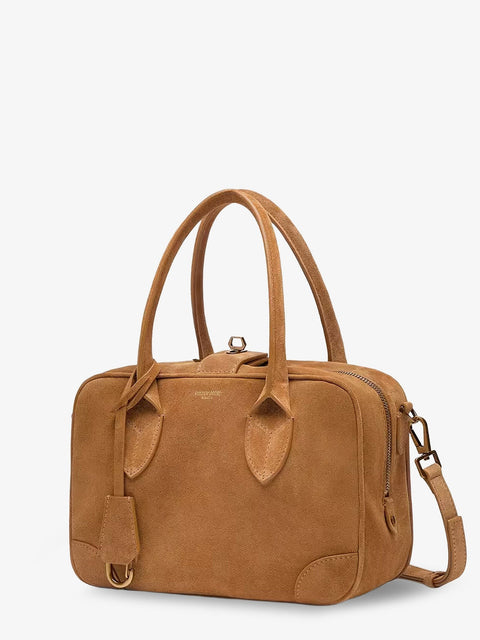 Vita Bag suede crossbody bag