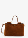 Vittoria suede crossbody bag