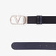 Vlogo leather reversible belt