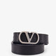 Vlogo leather reversible belt
