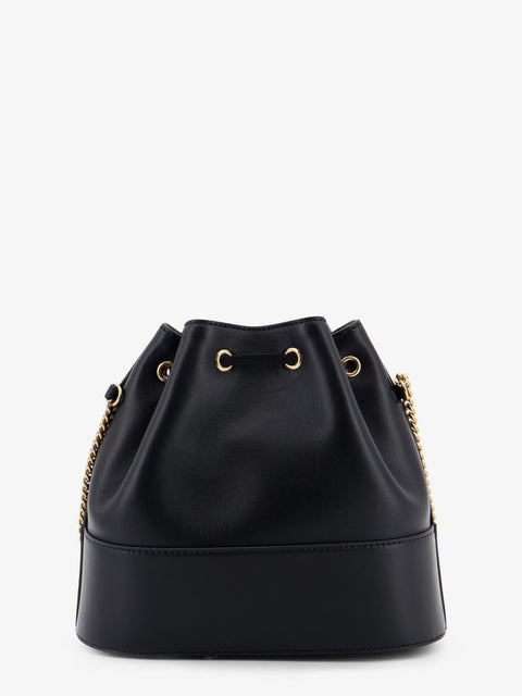 VLogo Signature Leather Bucket Bag