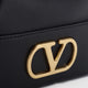 VLogo Signature Leather Bucket Bag