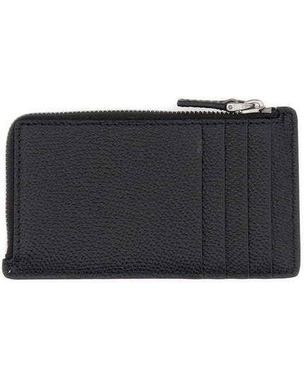 "VLOGO SIGNATURE" LEATHER COIN PURSE