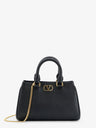 VLogo Signature Mini Leather Handbag