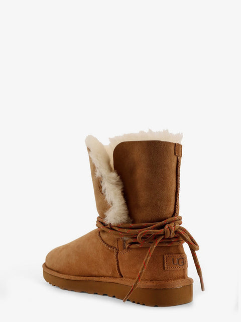 W Bailey Tie suede ankle boots