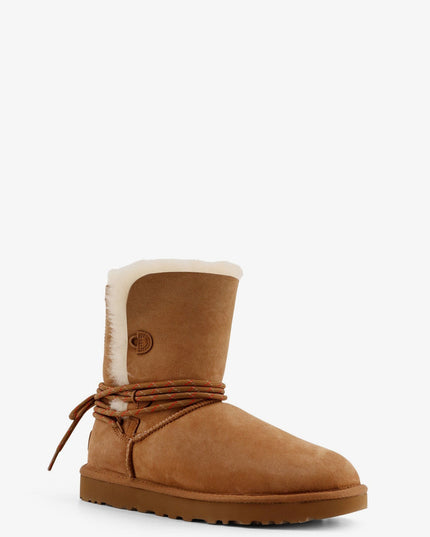 W Bailey Tie suede ankle boots