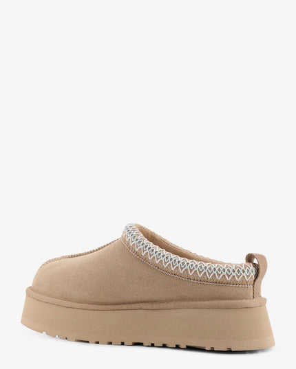 W Tazz suede sandals with engraved logo