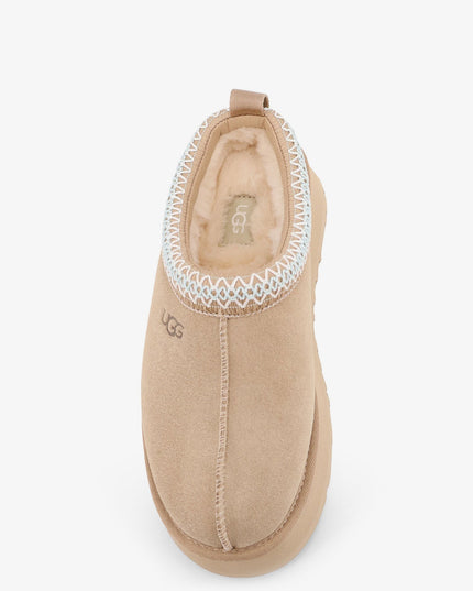 W Tazz suede sandals with engraved logo