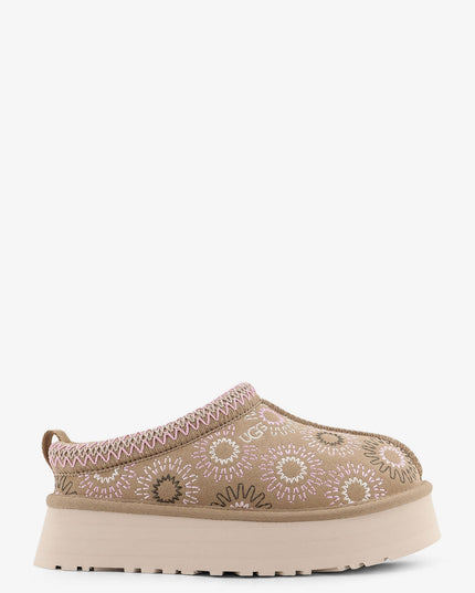 W Tazz suede sandals with multicolor embroidery