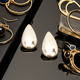 ASTOR Vergoldete Tropfen-Ohrringe – BYMANYC ® New York