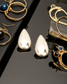 ASTOR Vergoldete Tropfen-Ohrringe – BYMANYC ® New York
