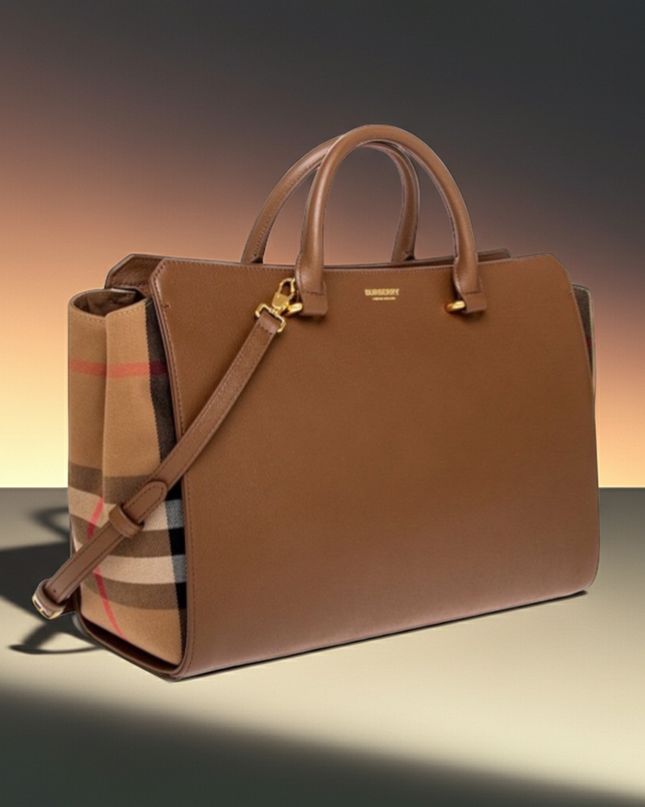 SAC EN CUIR BANWELL MEDIUM BURBERRY