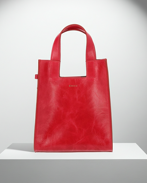 BALLY EASY TOTE - Cross Body Bag - red