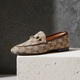 GUCCI GG Fabric Jordaan Loafers