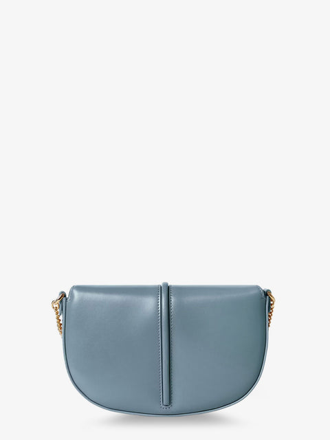 Wallet on Chain Fendigraphy leather crossbody bag