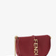 Wallet on Chain Fendigraphy leather crossbody bag