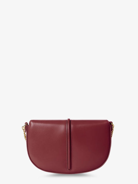 Wallet on Chain Fendigraphy leather crossbody bag