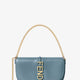Wallet on Chain Fendigraphy leather crossbody bag