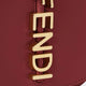 Wallet on Chain Fendigraphy leather crossbody bag