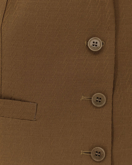 Warren wool and mohair vest