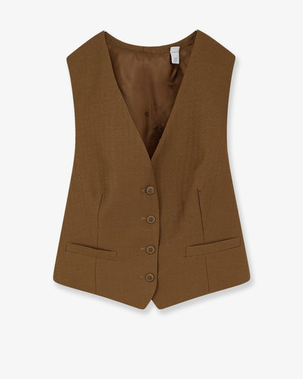 Warren wool and mohair vest