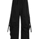 WAXED FAILLE CARGO PANTS