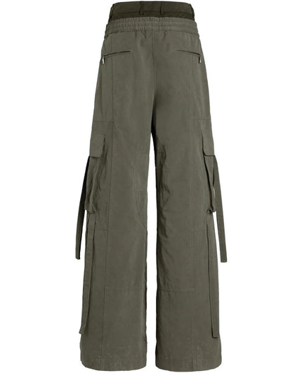 WAXED FAILLE PANTS