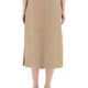 WAXED LINEN SKIRT