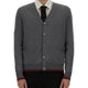 WEB PATTERN CARDIGAN