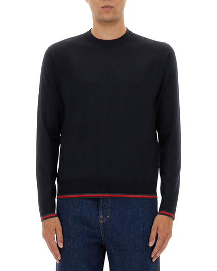 WEB PATTERN SWEATER