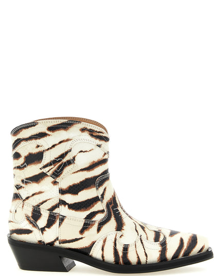 Western ankle boots