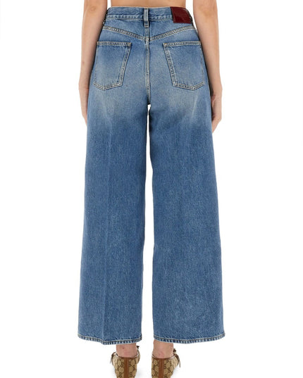 "WIDE-LEG" JEANS