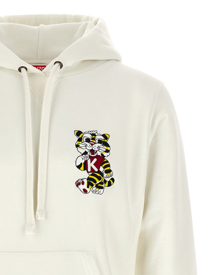 'Wild Tiger Embroidered' hoodie