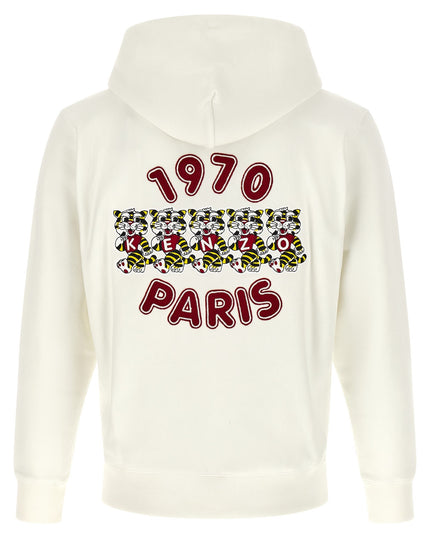 'Wild Tiger Embroidered' hoodie