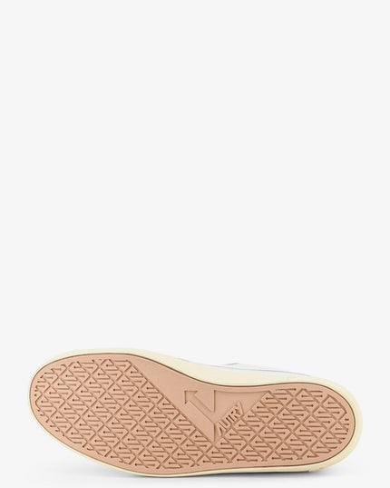 Windscape leather sneakers with suede insert