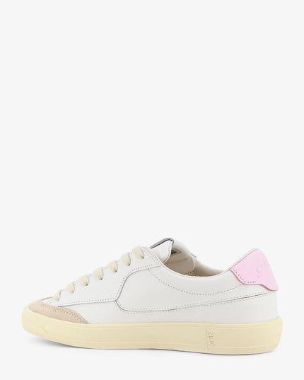 Windscape leather sneakers with suede insert