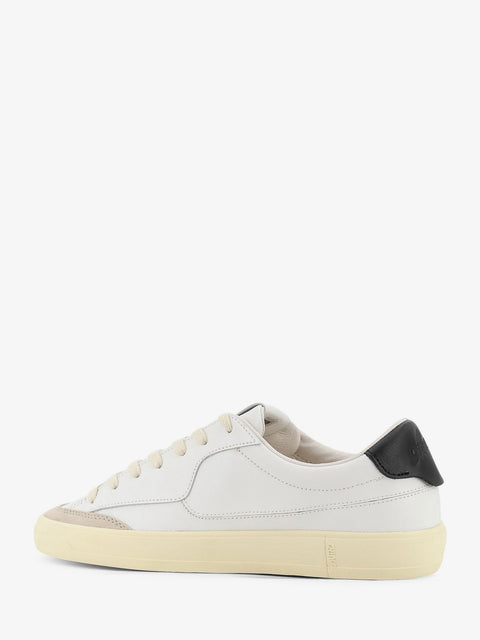 Windscape leather sneakers with suede insert