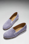 Damen Continental Espadrilles, Wildleder Flieder
