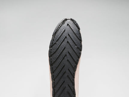 Women's Tyre Sole Penny Loafers, ice pink suede